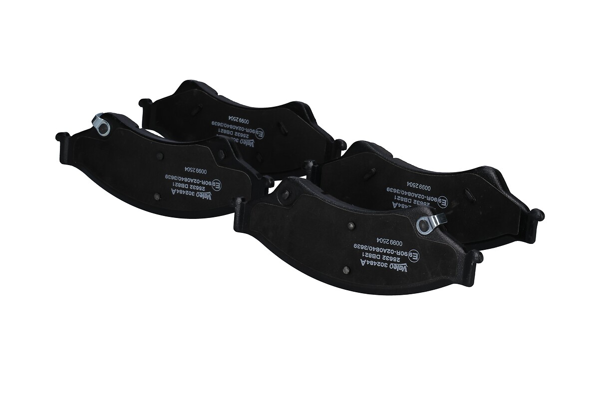 Jeu de 4 plaquettes de frein VALEO ref. 302484A